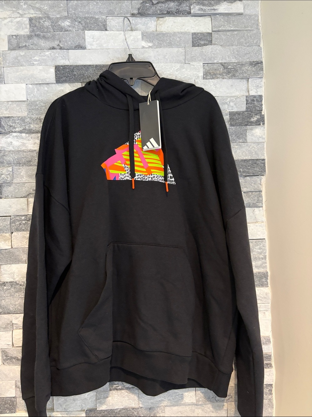 Adidas women's black sweatshirt new with tags